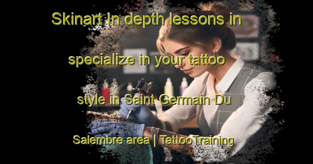 Skinart In-depth lessons in specialize in your tattoo style in Saint Germain Du Salembre area | TattooTraining | TattooClasses | SkinartTraining-France